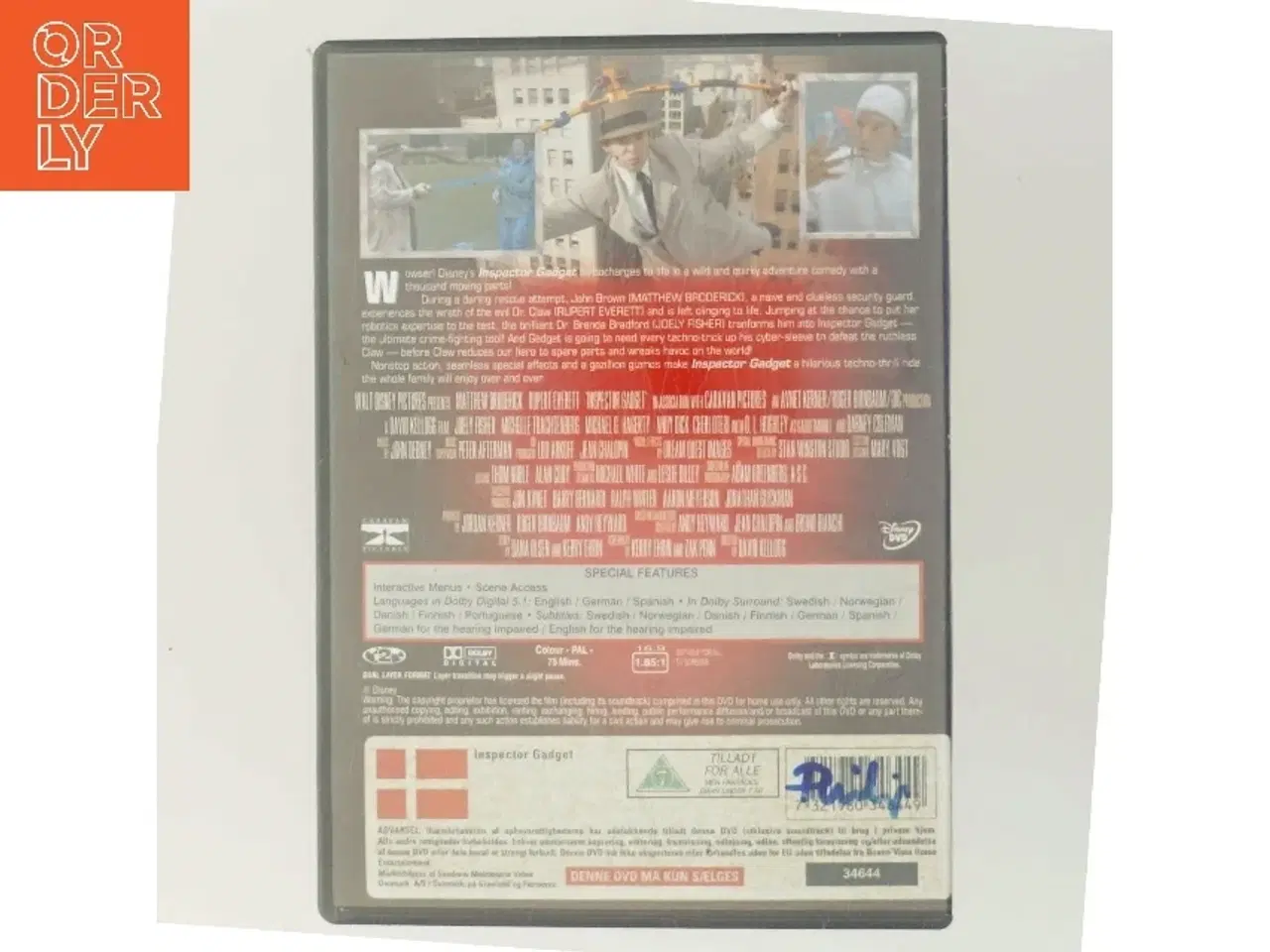 Billede 3 - Inspector Gadget med Matthew Broderick (DVD)