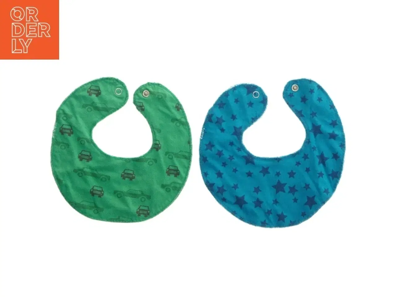 Billede 2 - Sæt af babylegetøj hagesmække (str. 20x19,5 cm)