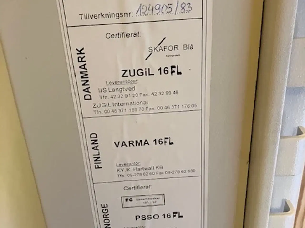 Billede 2 - Zugil våbenskab til 16 våben