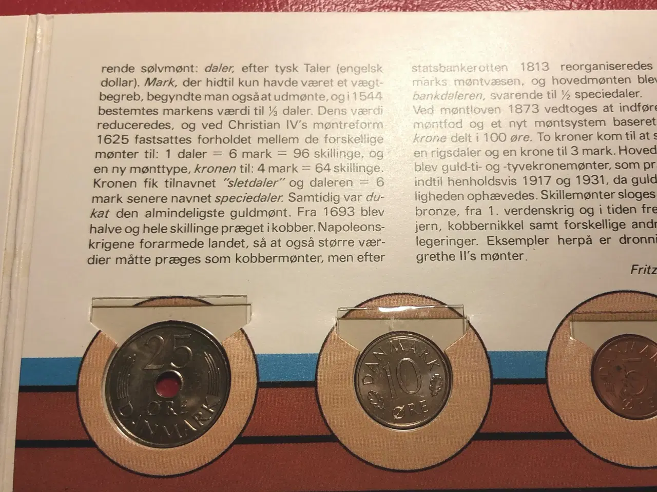 Billede 12 - MARGRETHE II HANDELSBANKEN MØNTSÆT 1980 - 1988