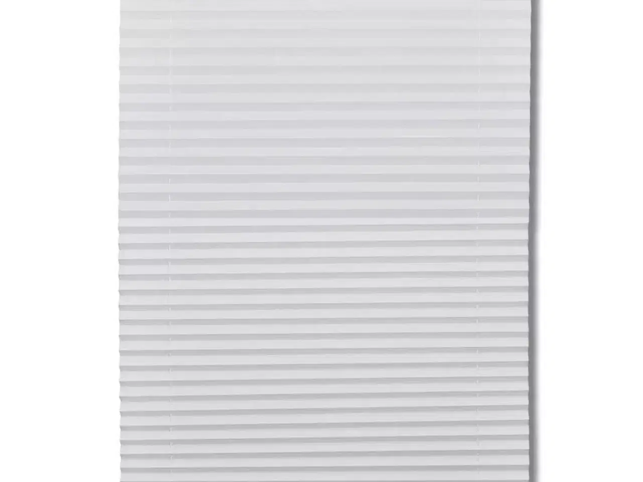 Billede 2 - Plisserede blinde 40x200 cm hvid