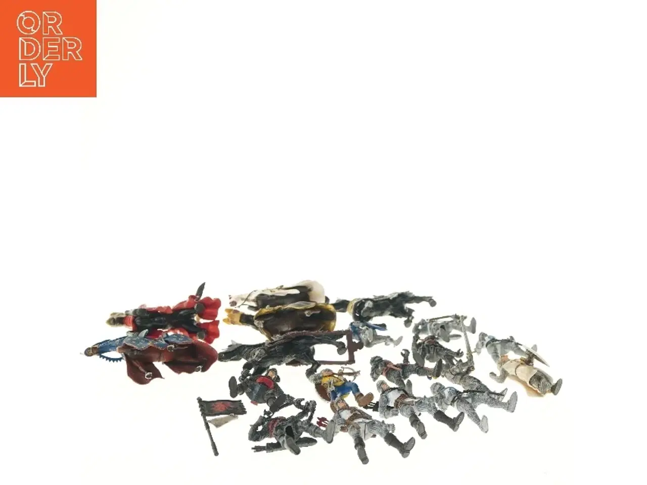 Billede 3 - Papo Ridderfigurer med heste (str. 14 cm)