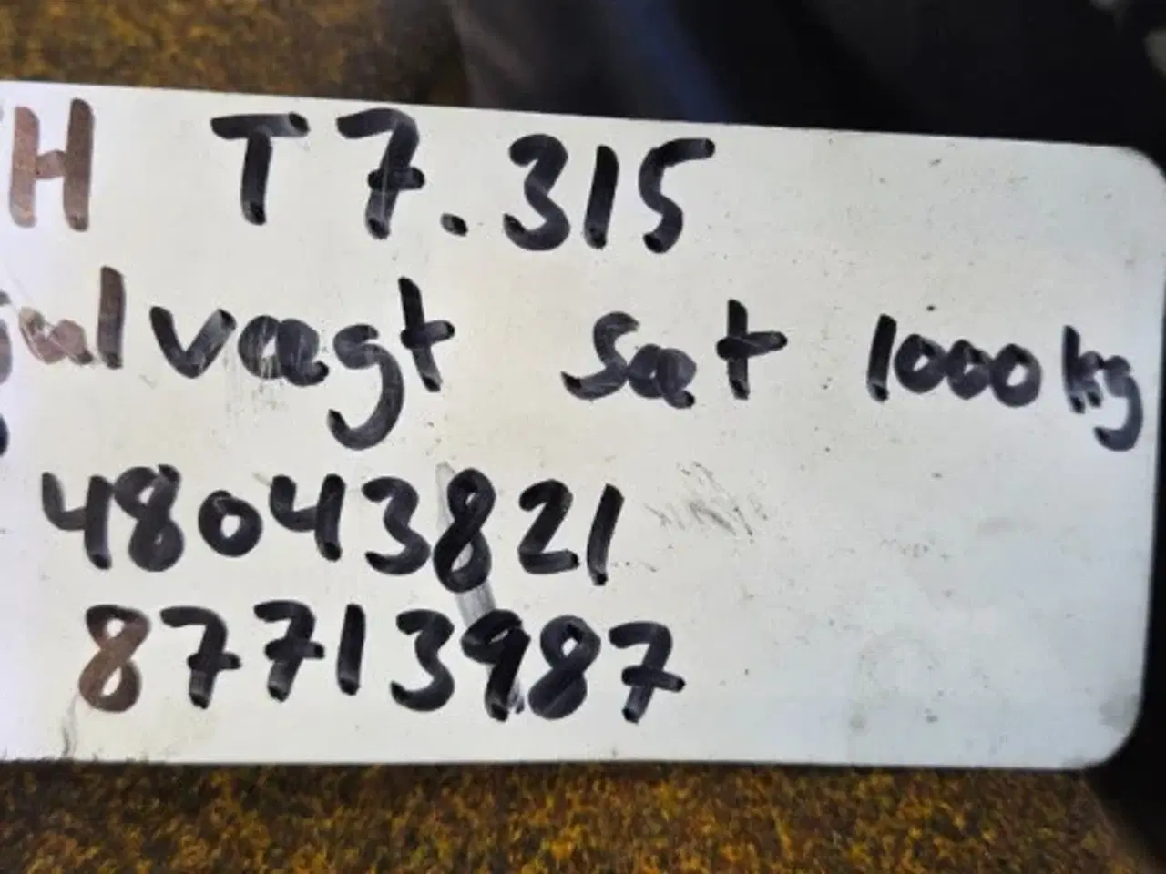 Billede 9 - New Holland T7.315 Hjulvægtsæt 48043821