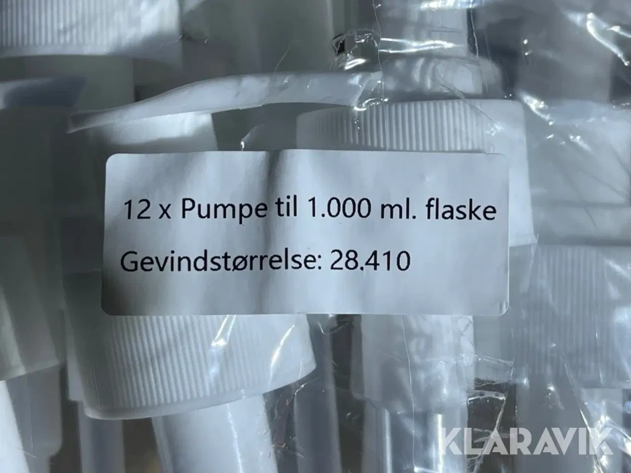 Billede 6 - Doseringspumpe hvid, 53.865 styk.