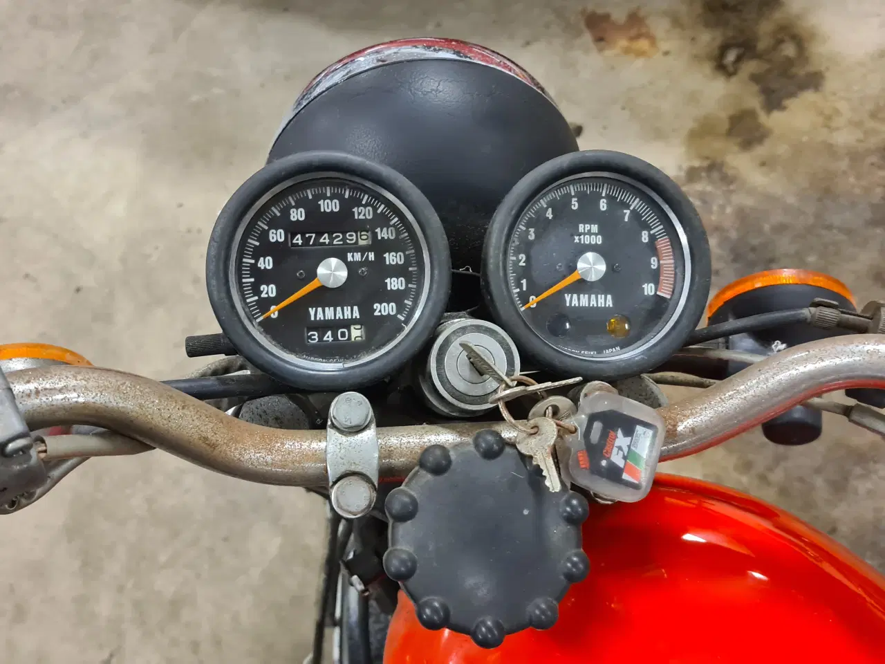 Billede 4 - Yamaha R5 C 350 cc årg 1972