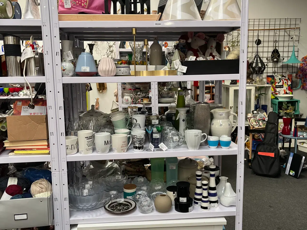 Billede 2 - Kobberfarvet kuglelampe / bordlampe