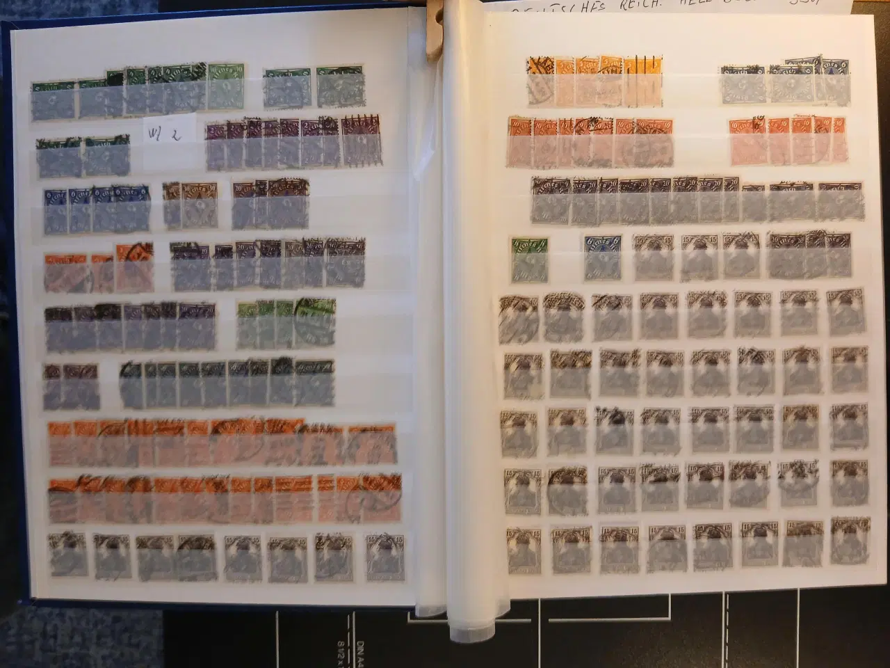 Billede 2 - Tyskland (89) Deutsches Reich 60 siders indstiksbo
