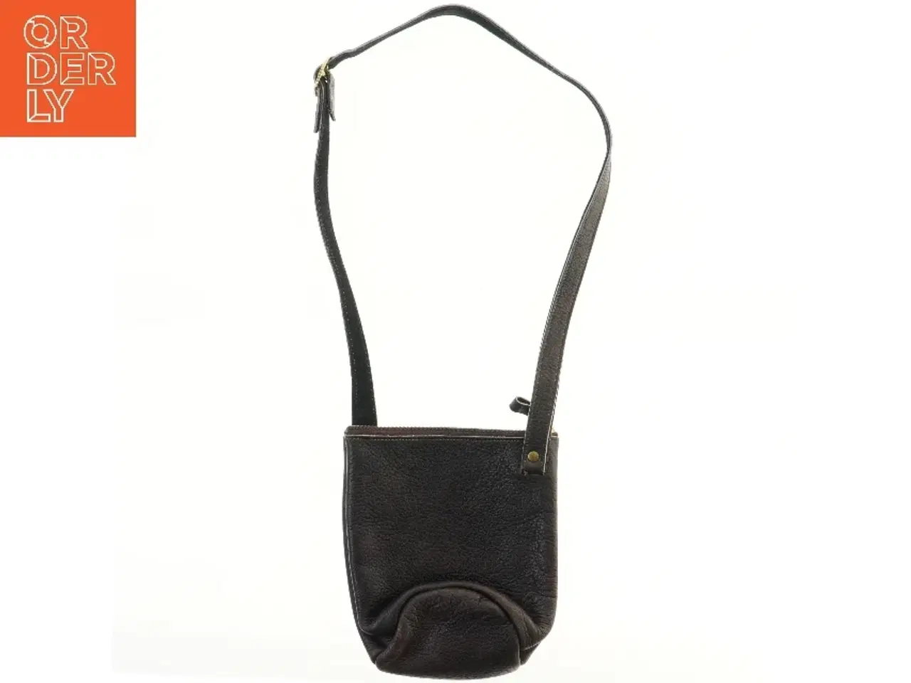 Billede 2 - Vintage skuldertaske med blomstermotiv (str. 26x22 cm)