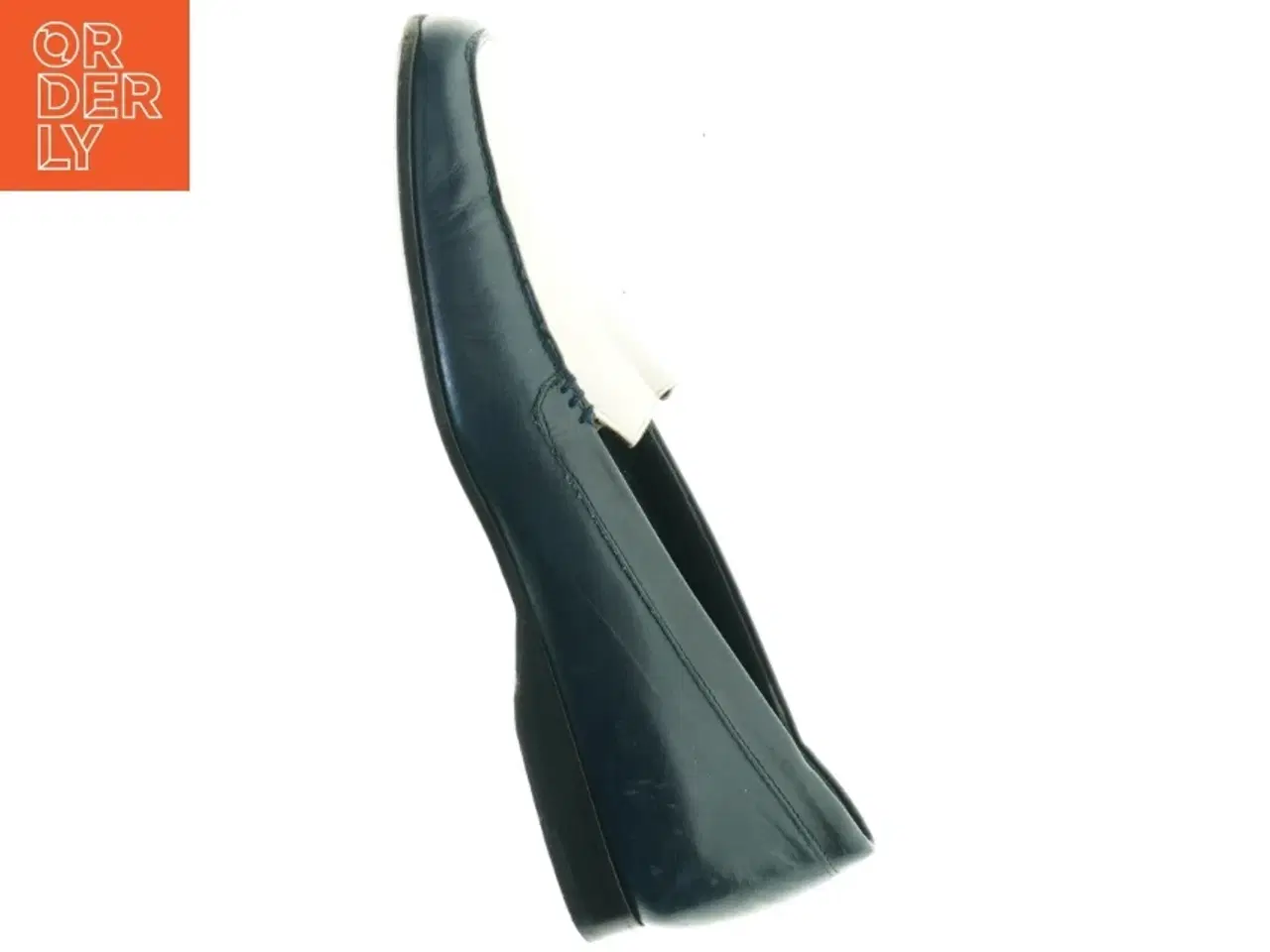 Billede 5 - Brugte sorte herresko i læder (str. 37)