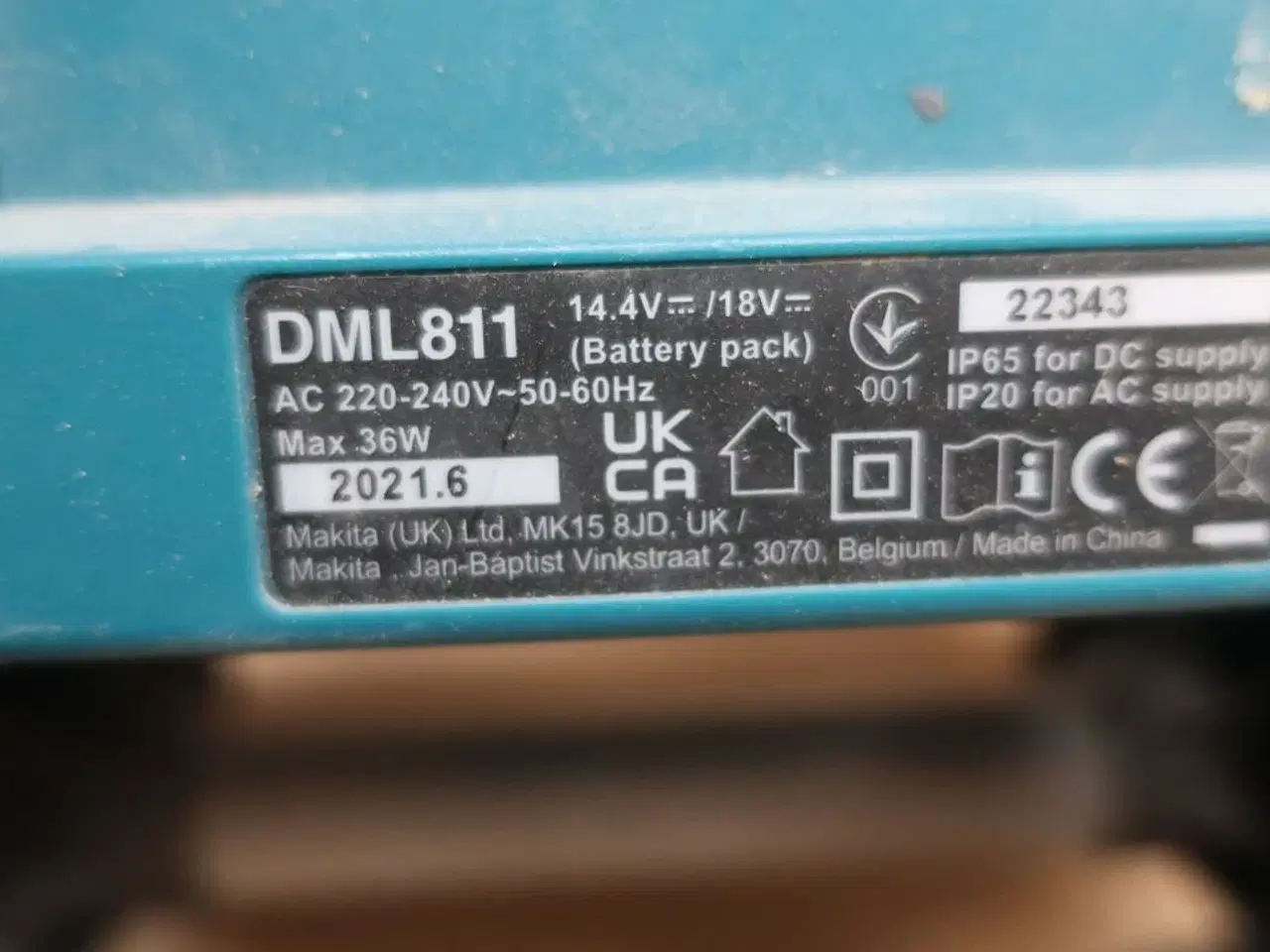 Billede 1 - Rundsav, Støvsuger mv. MAKITA Model: DCG 180, DML 811, DHS 680, DJR 181