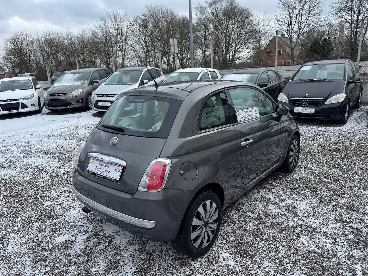 Billede 8 - Fiat 500 Nysyn Økonomisk køre langet 27 K/L