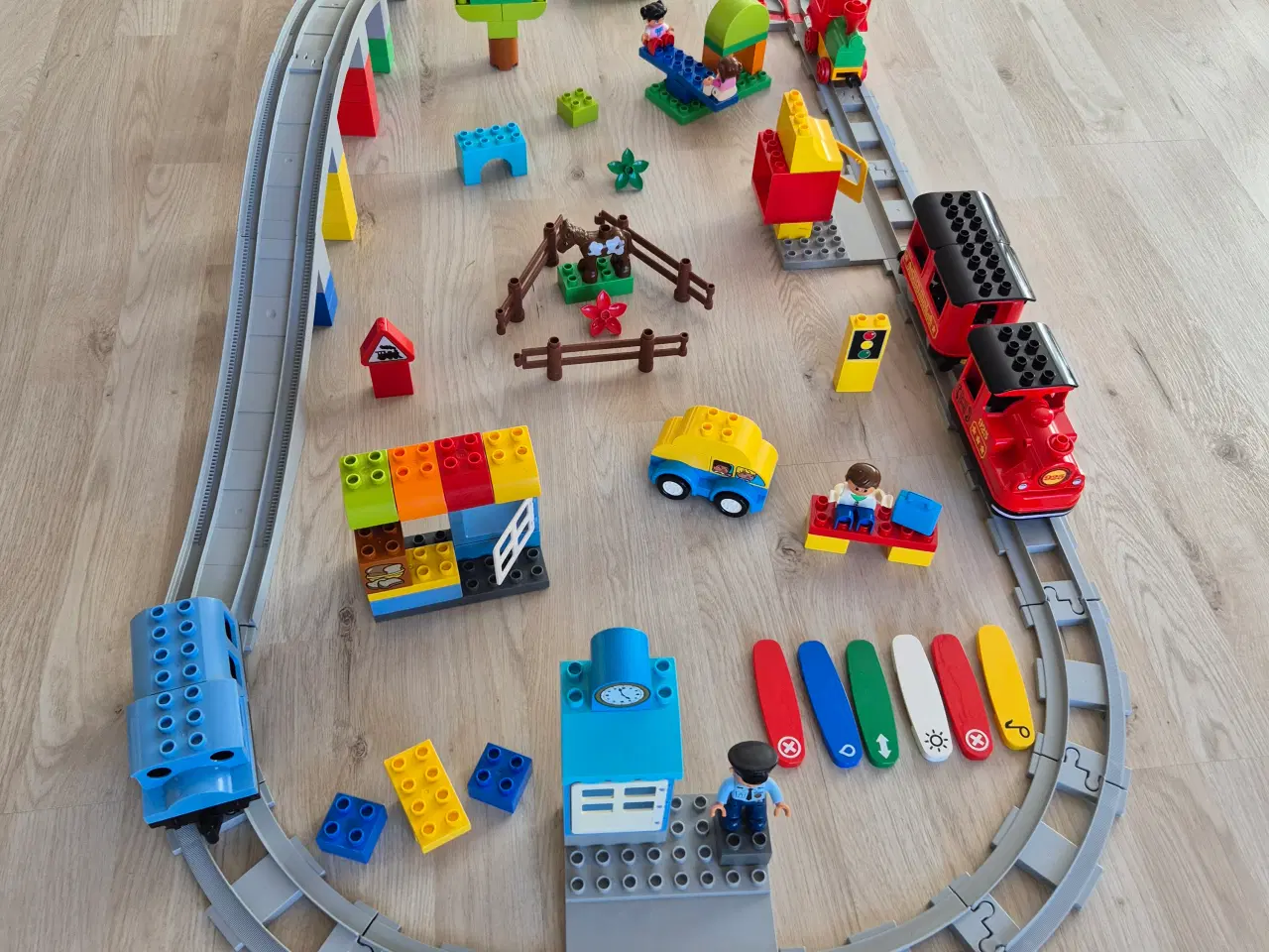 Billede 2 - Duplo Smart Elektrisk Togbane, Damptog