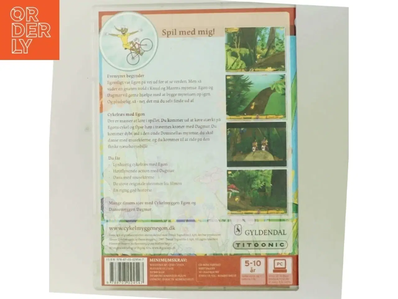 Billede 3 - Cykelmyggen Egons spil fra Gyldendal