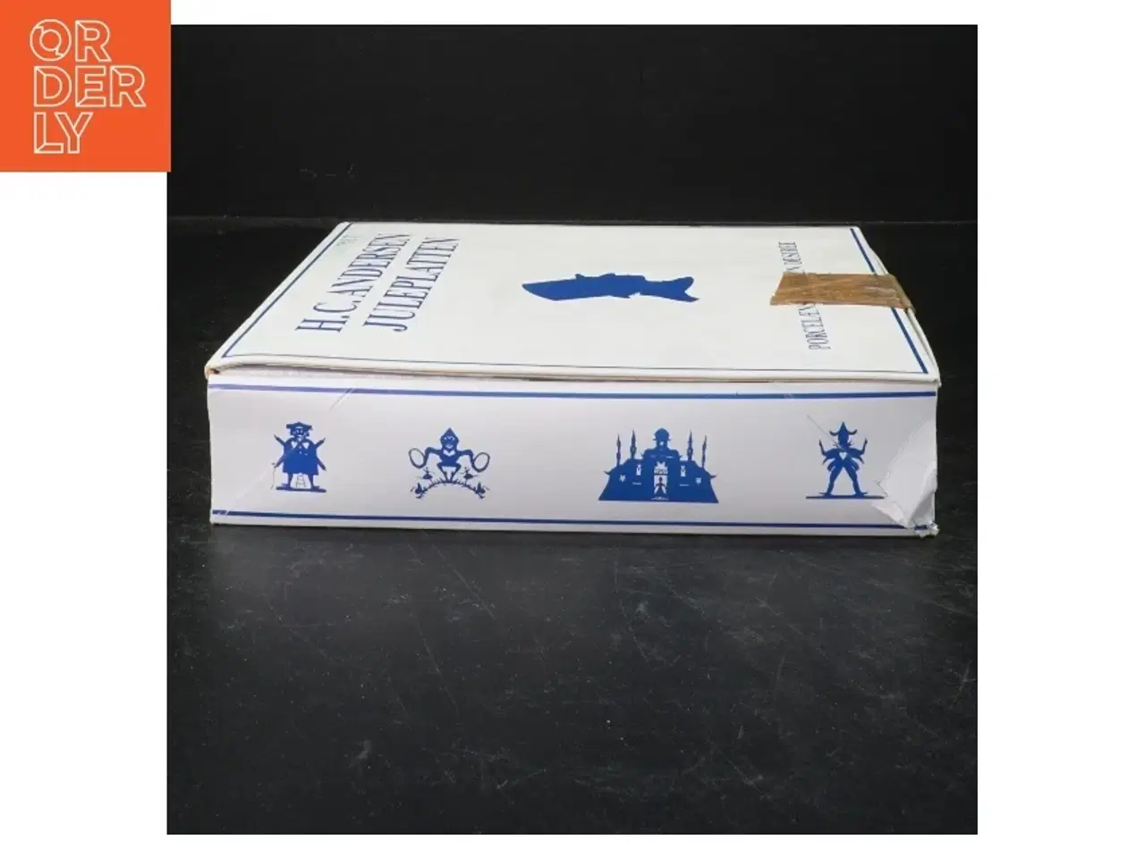 Billede 2 - H.C. Andersen juleplatte 1985 fra Desiree (str. Ø 19 cm)