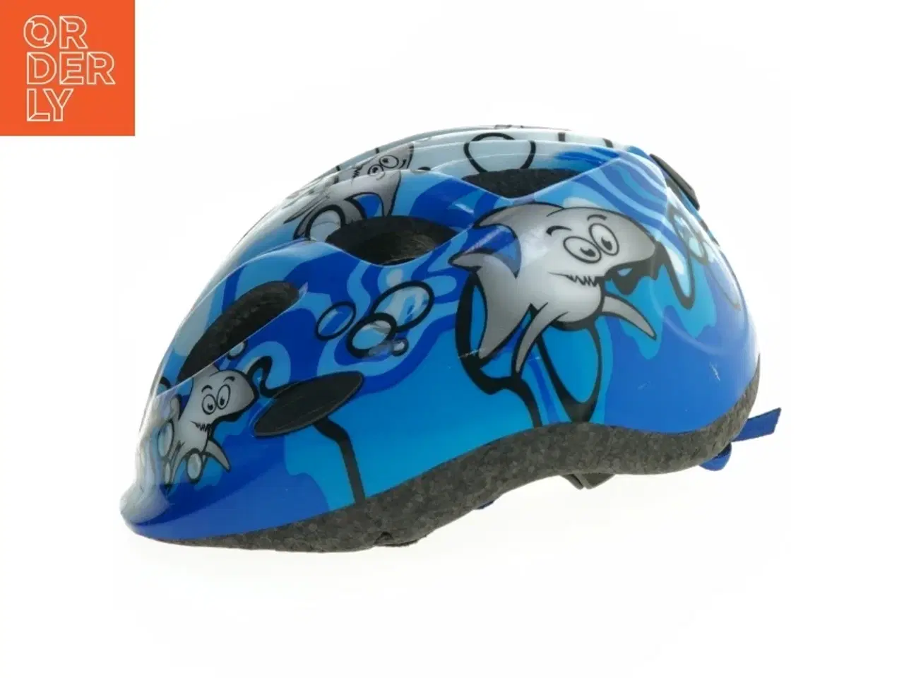 Billede 1 - Børnehjelm med havdyr fra Abus (str. 25x20 cm)