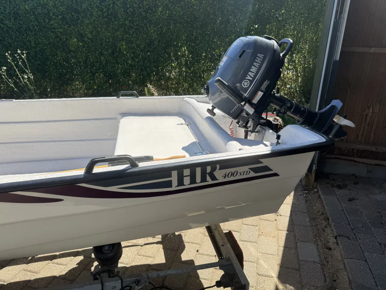 Billede 6 - HR400 jolle med Yamaha motor samt bådtrailer m.m.