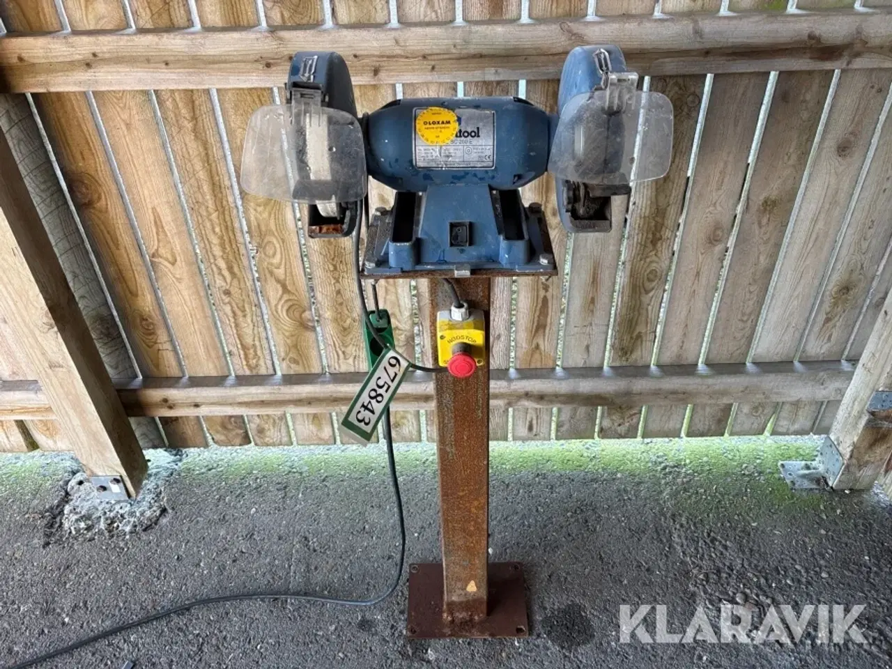 Billede 1 - Bænksliber Holtool SC 200 E