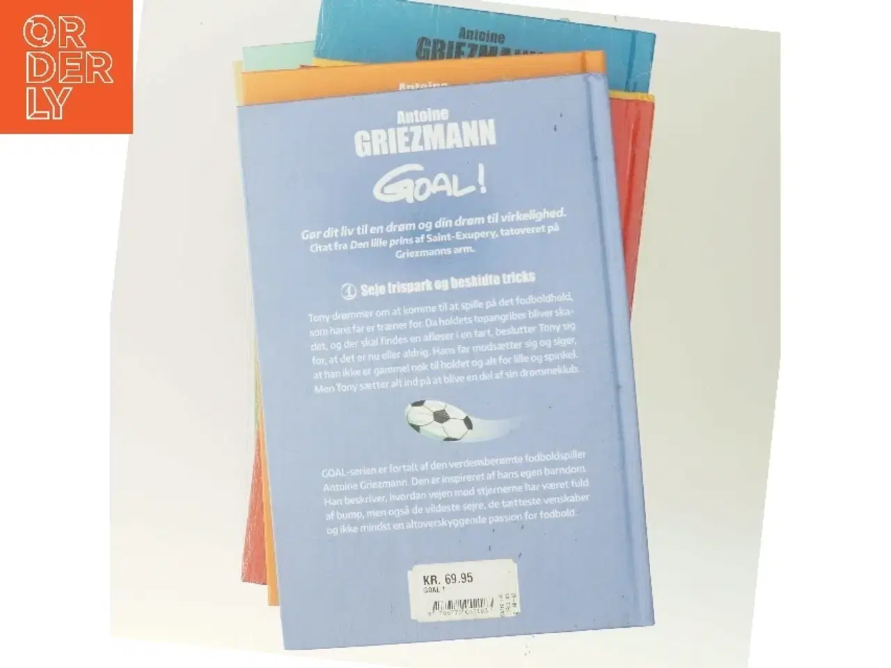 Billede 3 - 8 bøger fodboldbøger af Antoine Griezmann (f. 1991) (Bog)