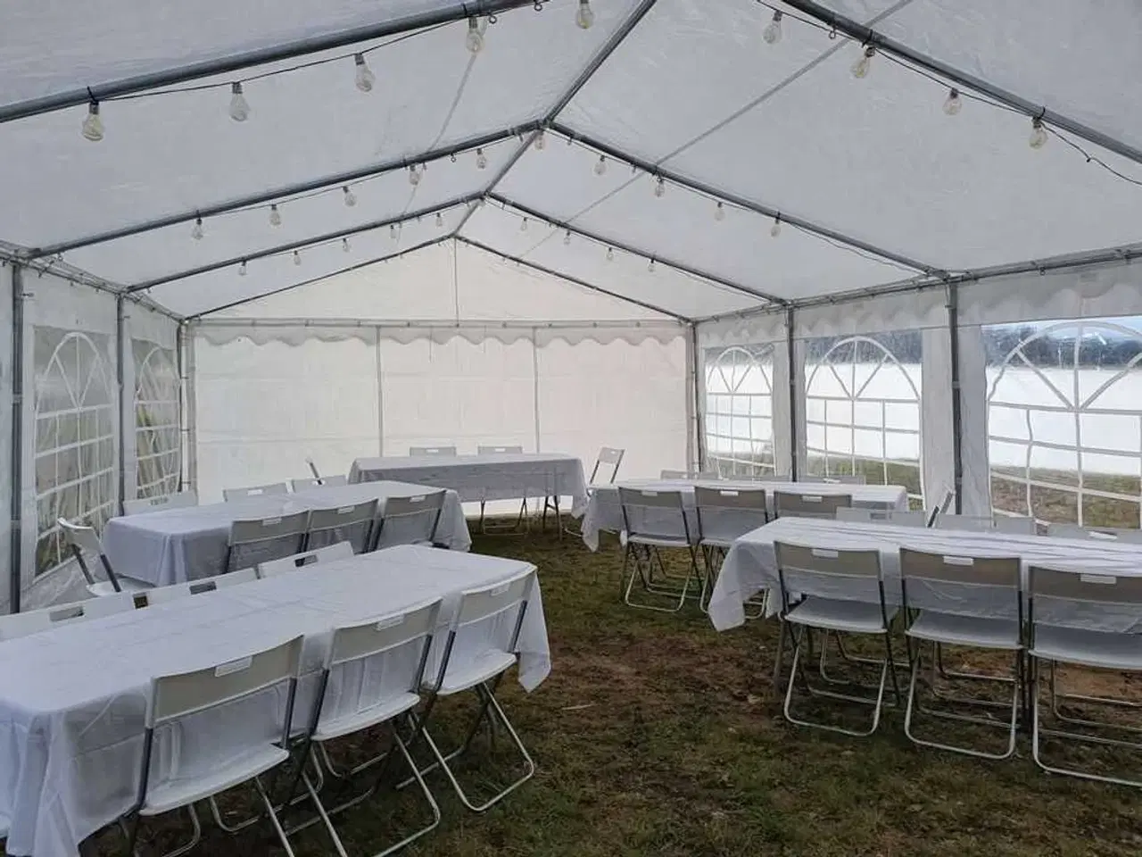 Billede 3 - Festtelt/partytelt 5x8m