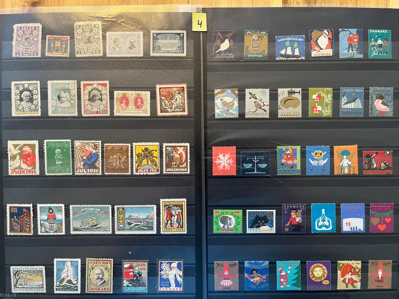 Billede 1 - Julemærkesamling komplet 1904-2012 og 31 helark #4