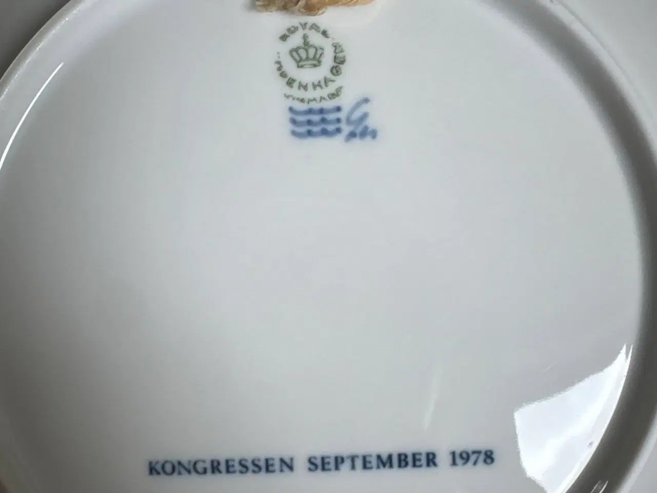 Billede 2 - Royal copenhagen platte - dansk metal 
