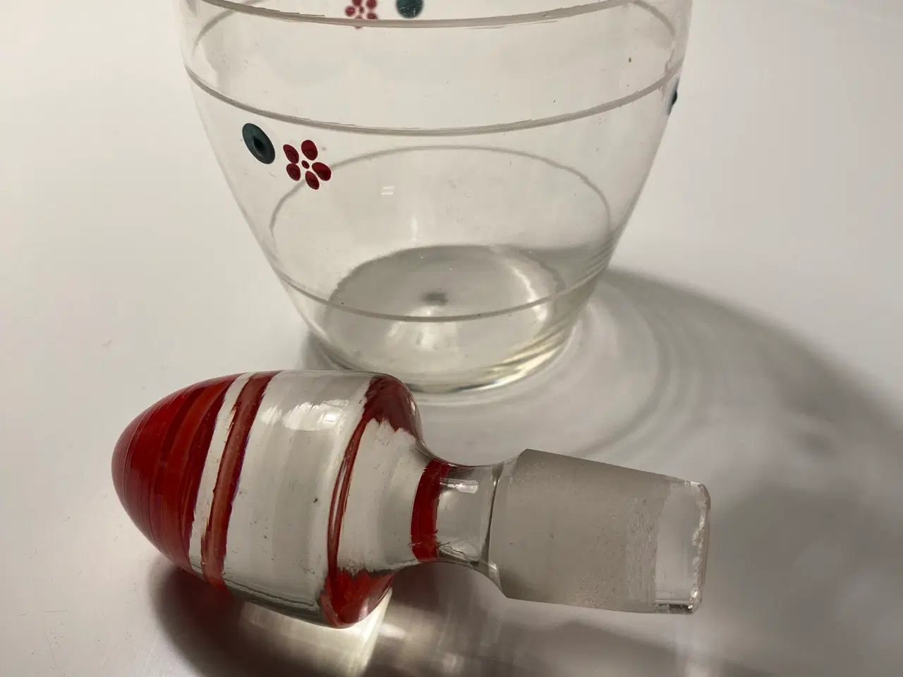 Billede 4 - Vintage glas karaffel