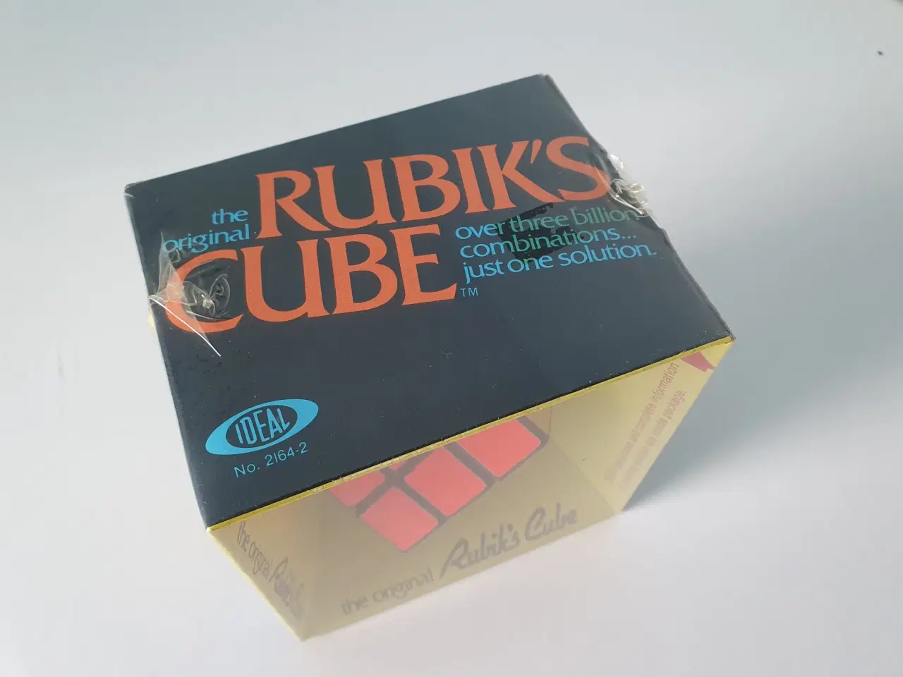 Billede 2 - RUBIK'S CUBE 1980, helt ny og i uåbnet emballage