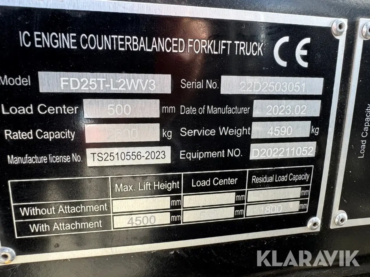 Billede 6 - Truck Levork FD25T-L2WV3