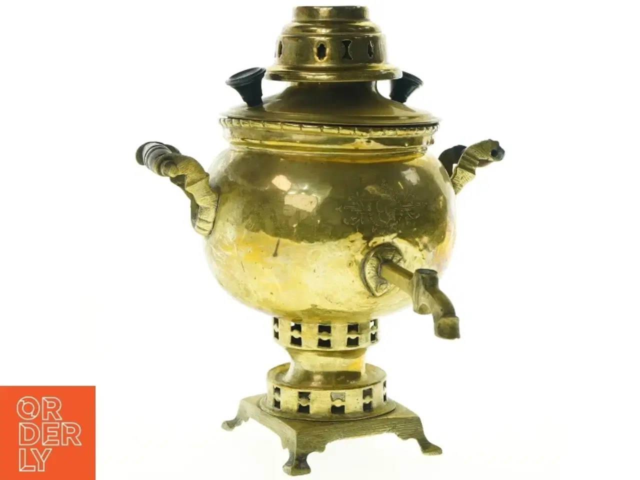 Billede 1 - Messing samovar (str. H 29 cm)