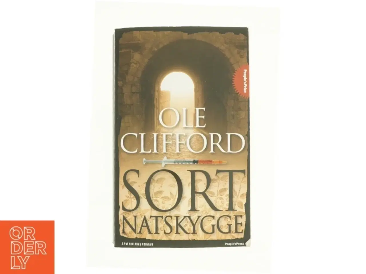 Billede 1 - Sort natskygge af Ole Clifford (Bog)