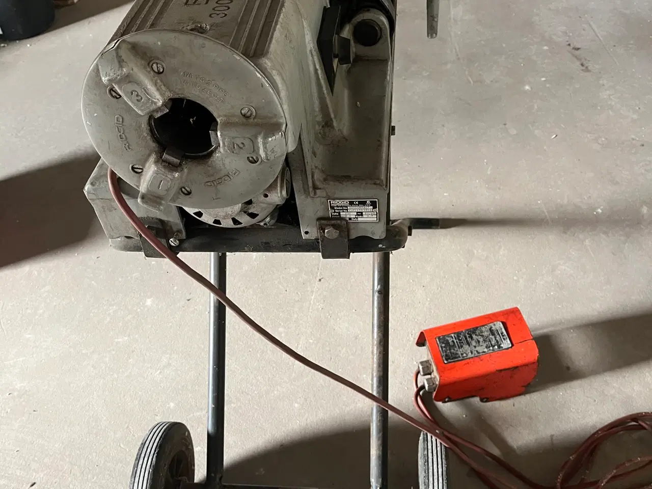 Billede 3 - Ridgid Compact 300 Skæremaskine/Gevindskærer