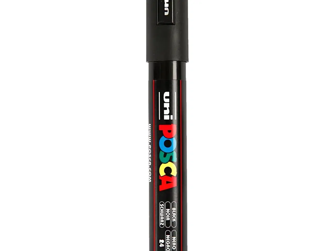 Billede 1 - Posca Tusch PC-5M, 2,5 mm, sort - Alsidig kvalitet