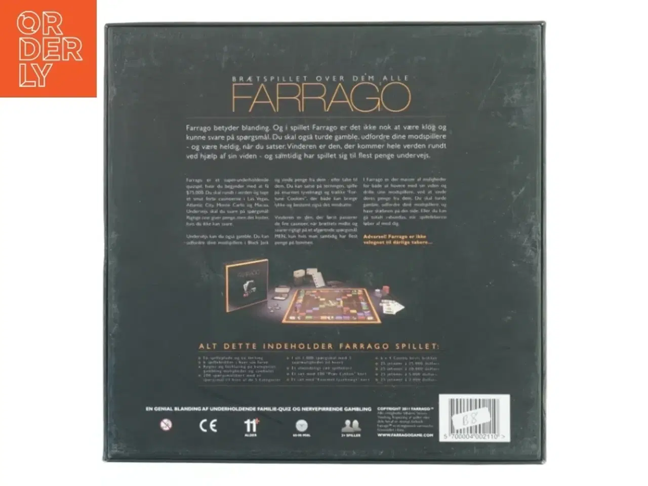 Billede 3 - Farrago Brætspil fra Farragogame (str. 30x8 cm)