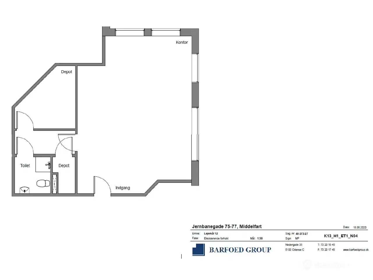 Billede 10 - NYHED – 84 m² flotte butikslokaler i Middelfart Midtpunkt