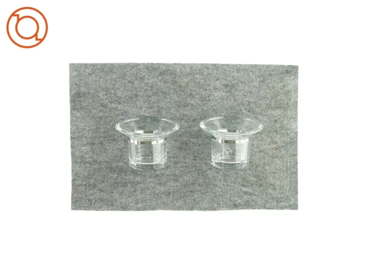 Billede 2 - Lysestager fra Gundsø (2 stk)