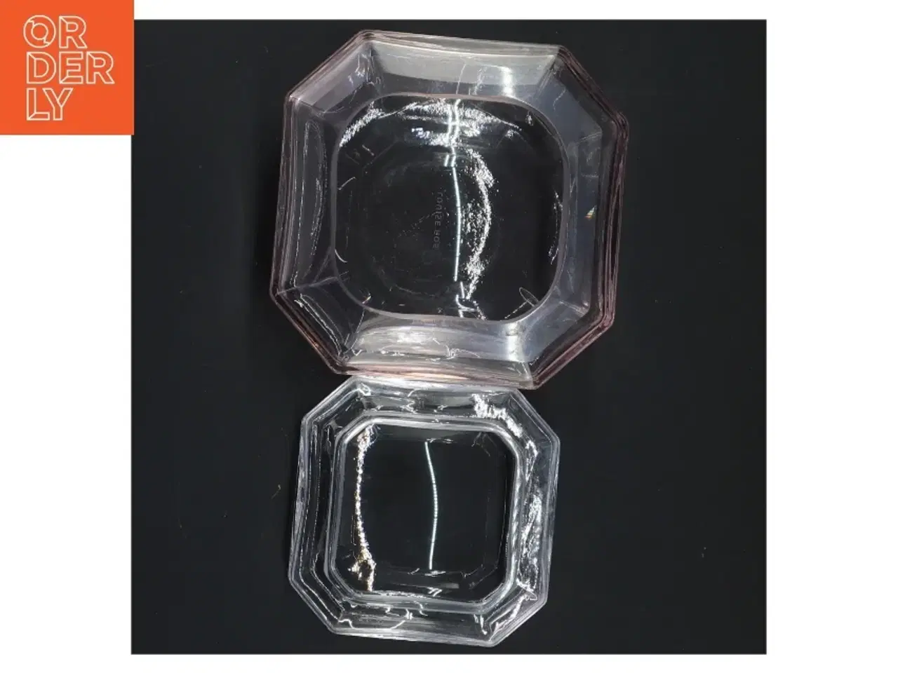 Billede 4 - Opbevaringsglas med låg fra Louise Roe (str. 12x12x10 cm)