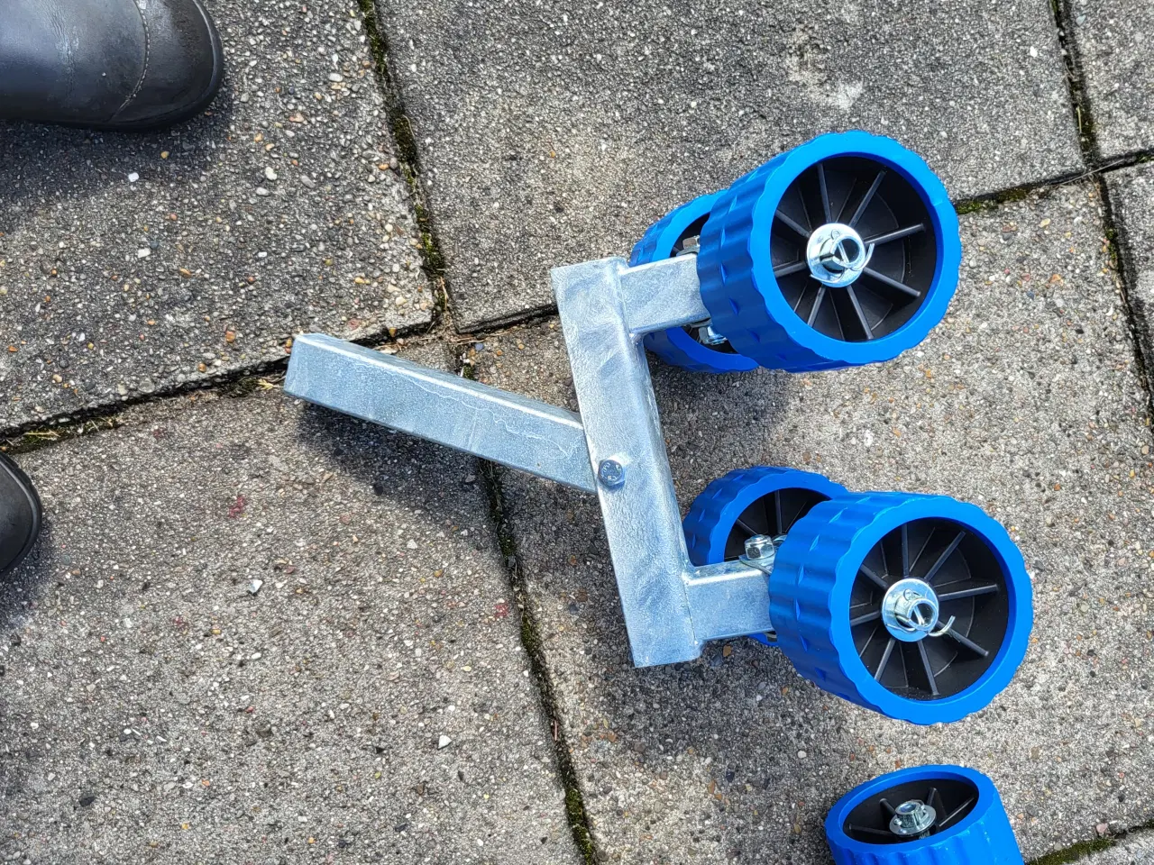 Billede 3 - Side ruller bådtrailer 1 sæt.