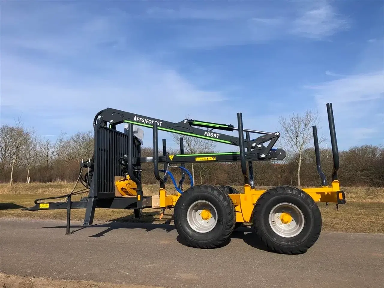 Billede 8 - FTG Forest  FB 100 med 6,9m kran