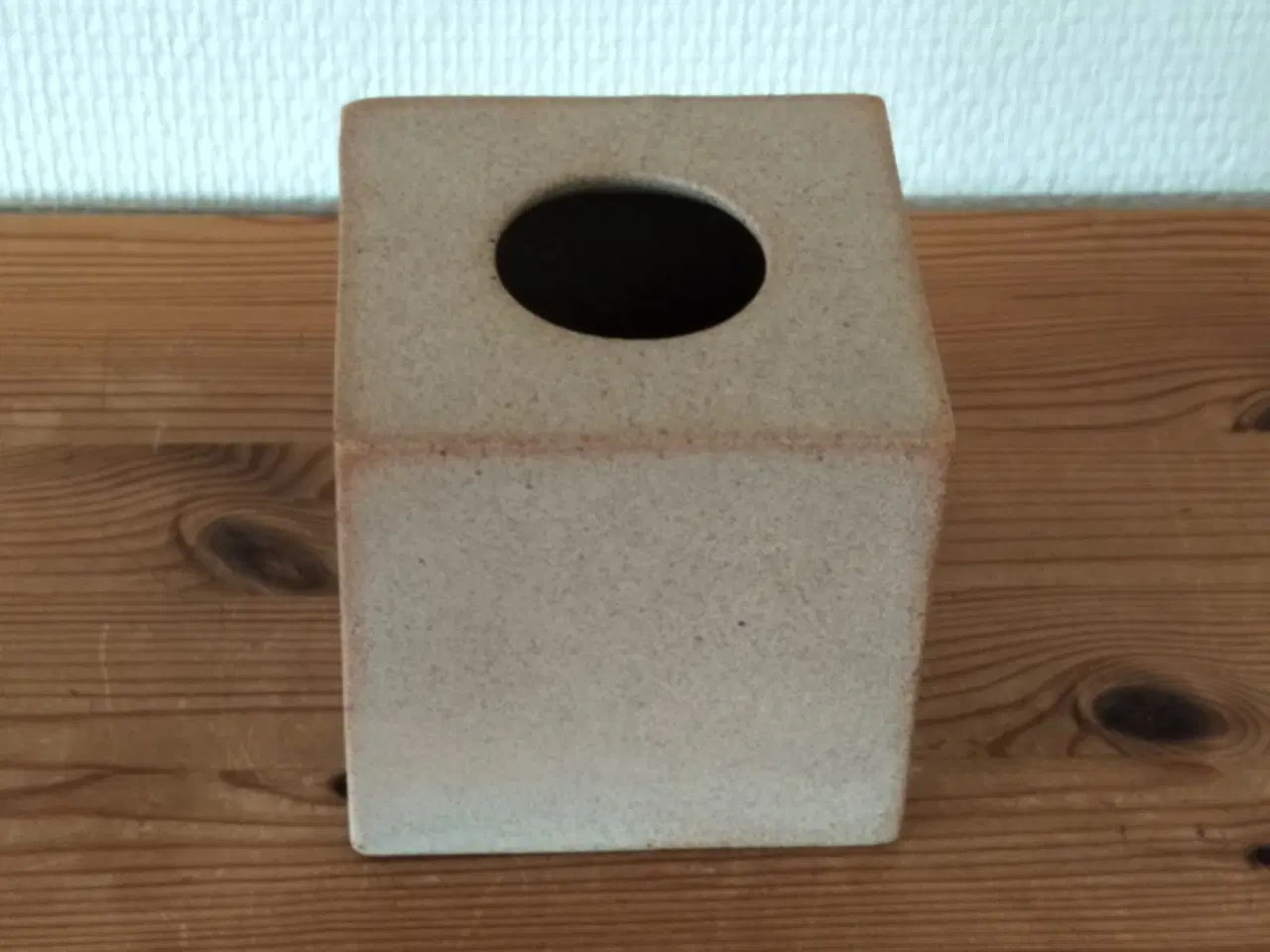 Billede 4 - Knabstrup keramik - Sjælden Firkantet vase