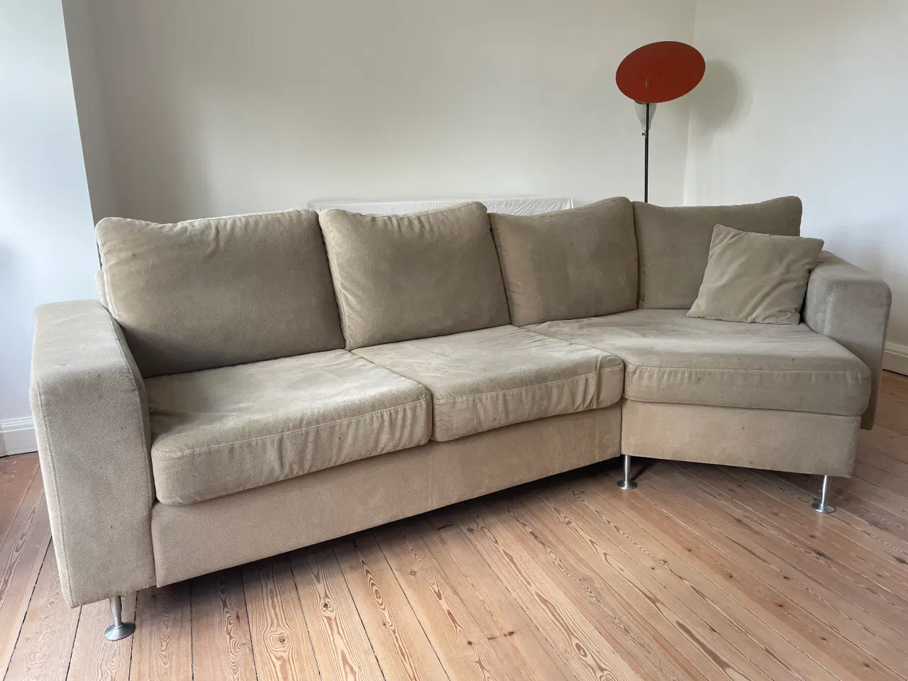 Billede 1 - Sofa med hjørne og puf