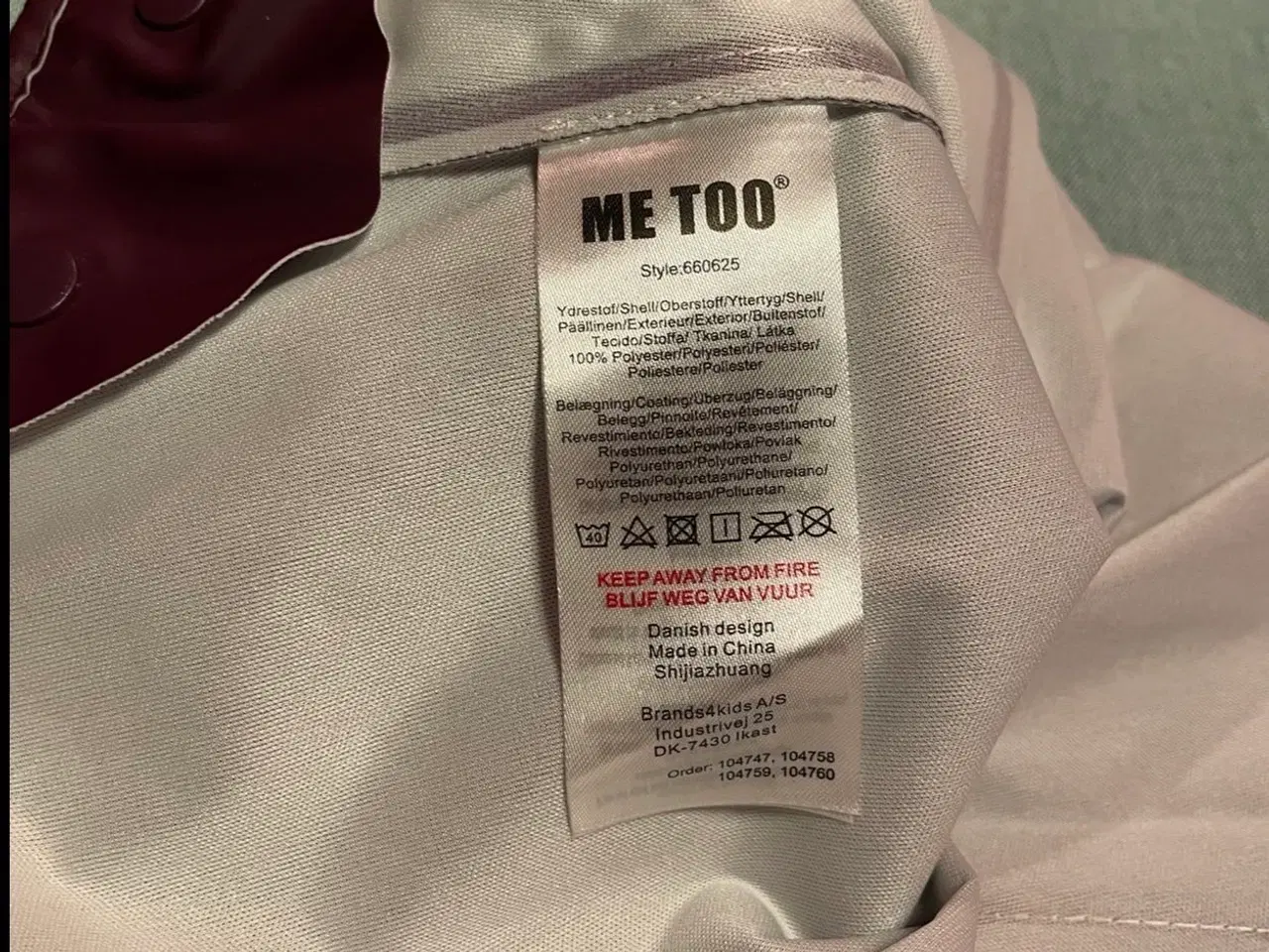 Billede 11 - MeToo Regnsæt/ Helt Nyt