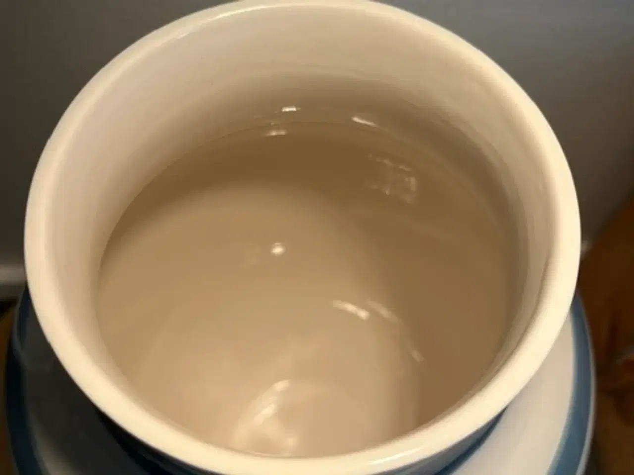 Billede 4 - Stor Kähler Omaggio vase - højde 30,5 cm lyseblå