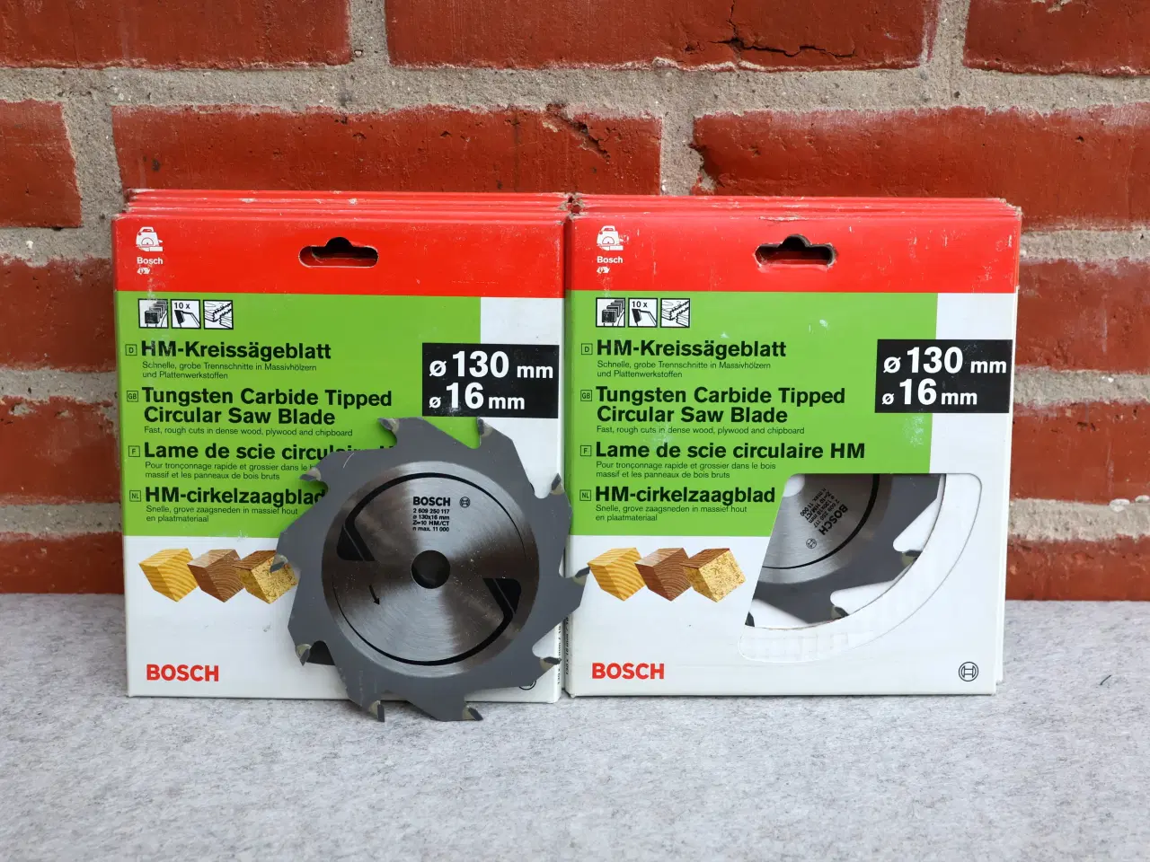 Billede 1 -  10 Stk Bosch rundsavsklinger, Speedline wood ø 13