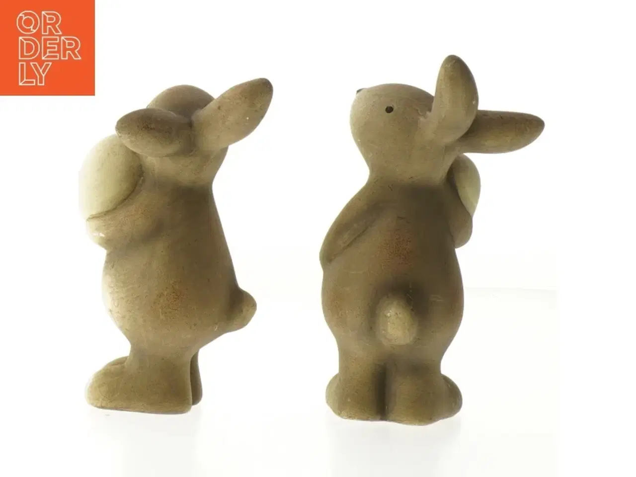 Billede 2 - Dekorative påskekaniner (str. 14,5 cm)