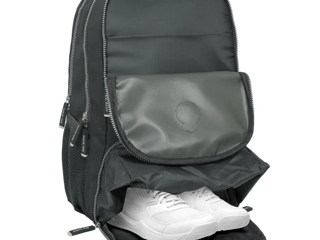 Billede 2 - Real Madrid C.F. skoletaske - grå 30 × 42 × 17 cm