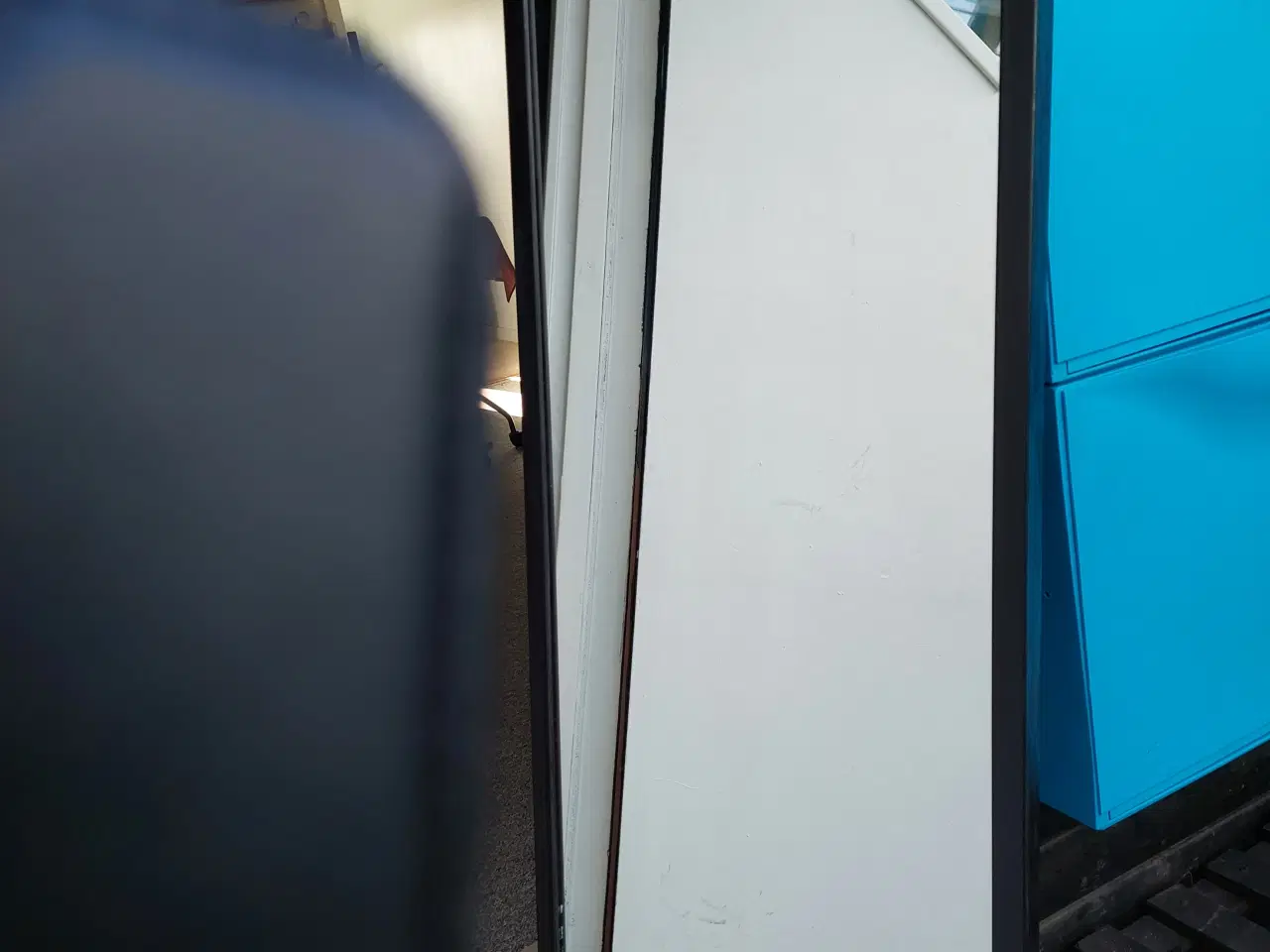 Billede 7 - stor spejl i sort farve træ