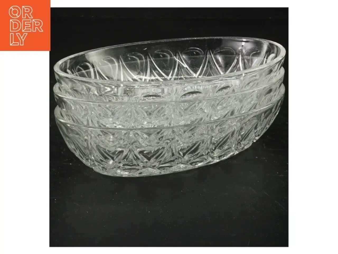 Billede 4 - Glas skåle (str. 17 x 11,5 x 3,5 cm)