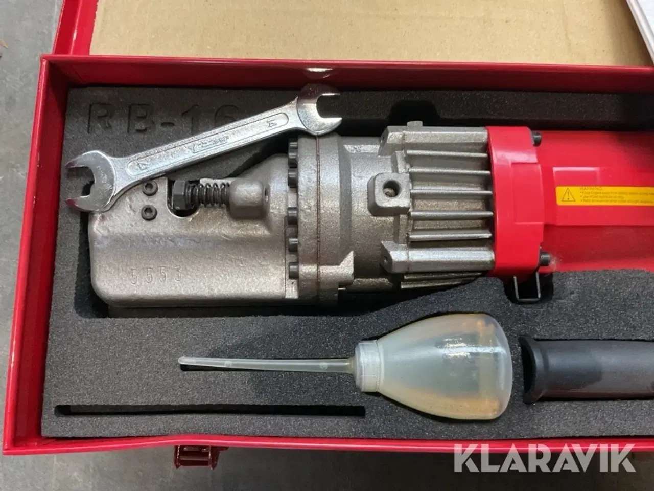 Billede 2 - El-hydraulisk betonjernklipper Rebar Buster RB 16