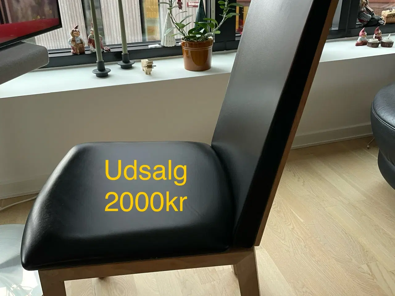 Billede 1 - Spisestol i eg