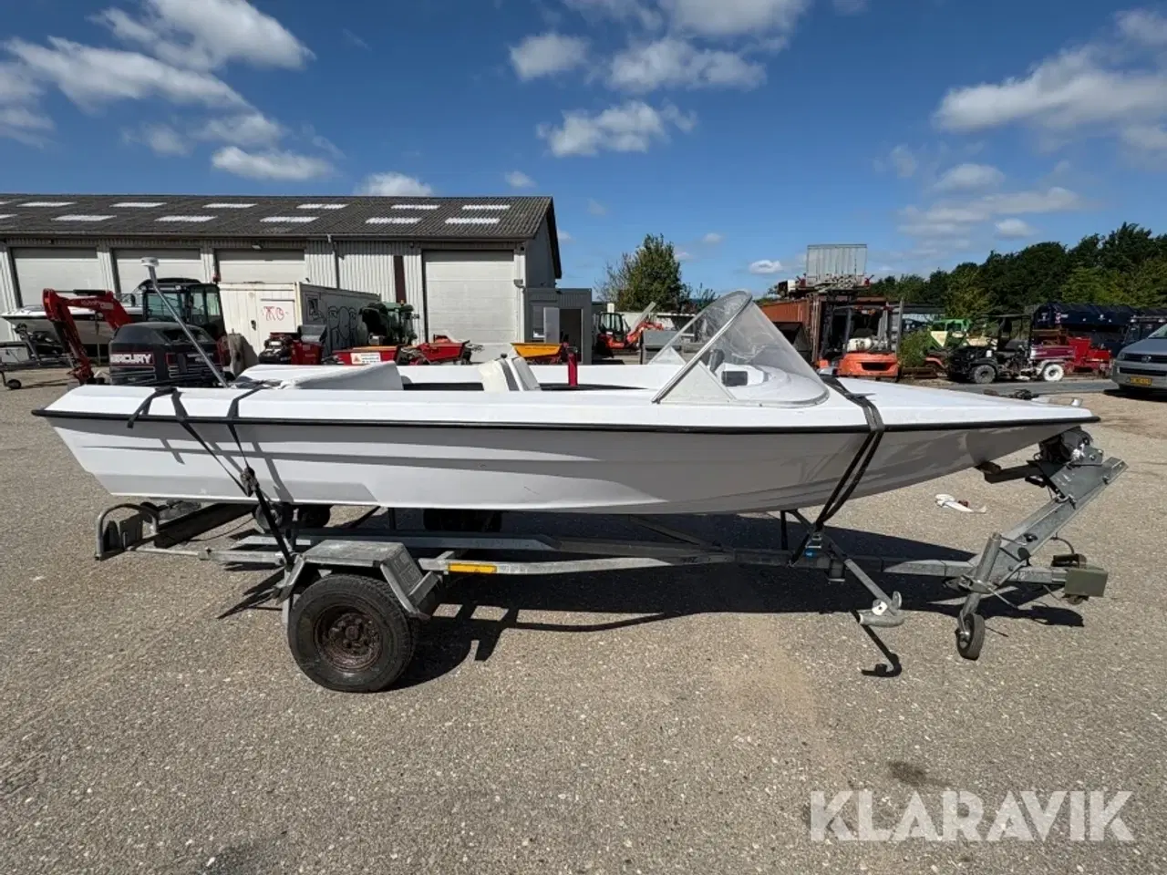 Billede 8 - Båd med trailer Fletcher 14 fod 2 takt motor